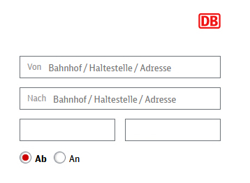 Bahntickets kaufen