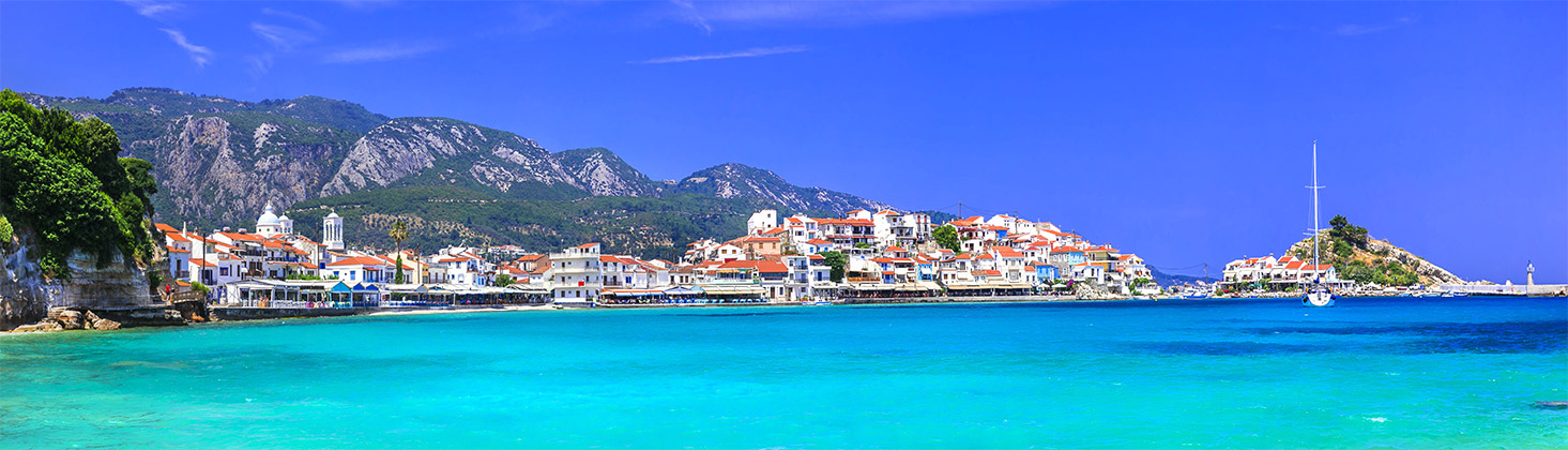 Samos Flug